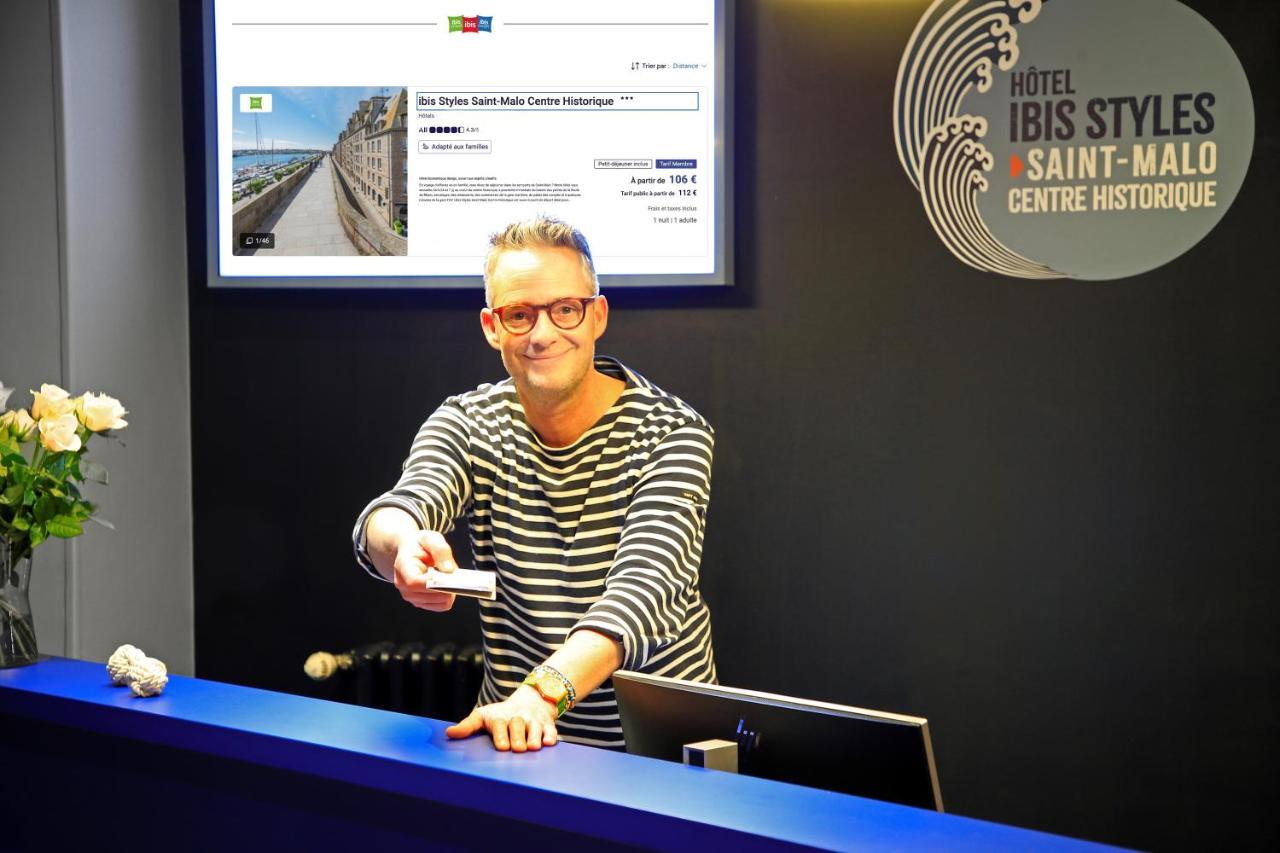 Ibis Styles Saint Malo Centre Historique Hotel Luaran gambar
